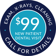 $99 New Patient Dental Visit logo